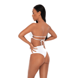 Freda Bikini Bottom - White - Villa Yasmine